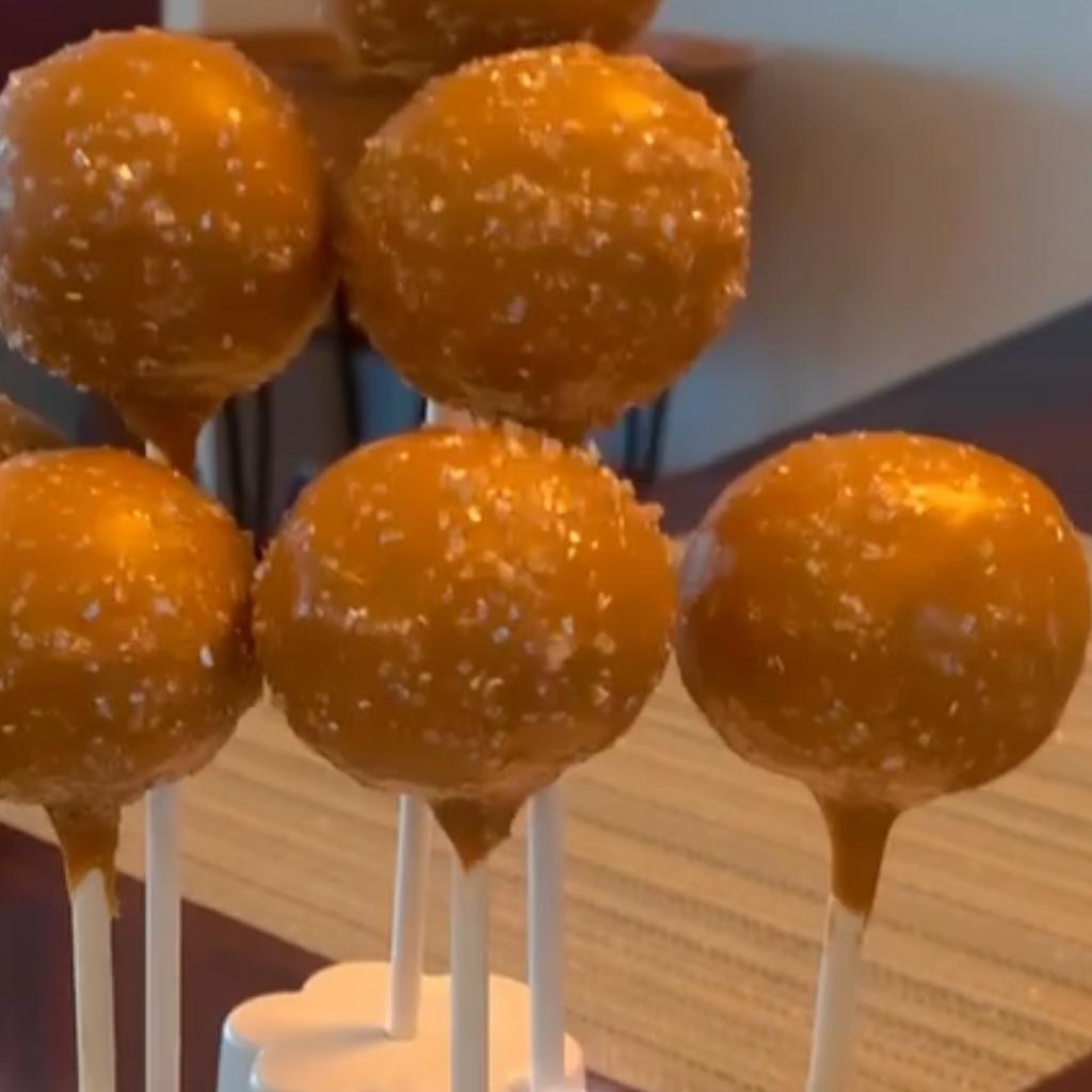 Salted Caramel Chocolate Cakepops