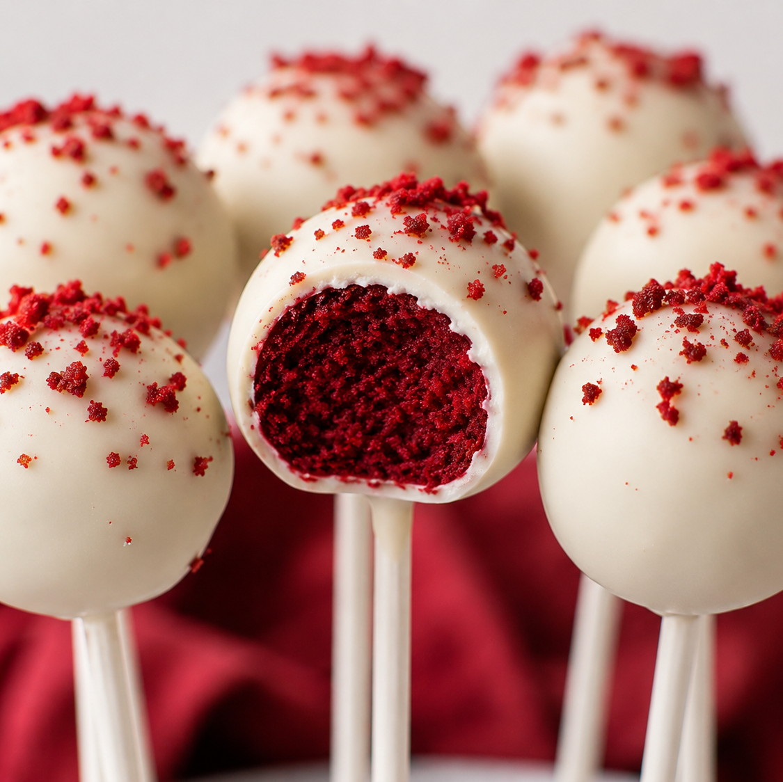 Red Velvet Cakepops